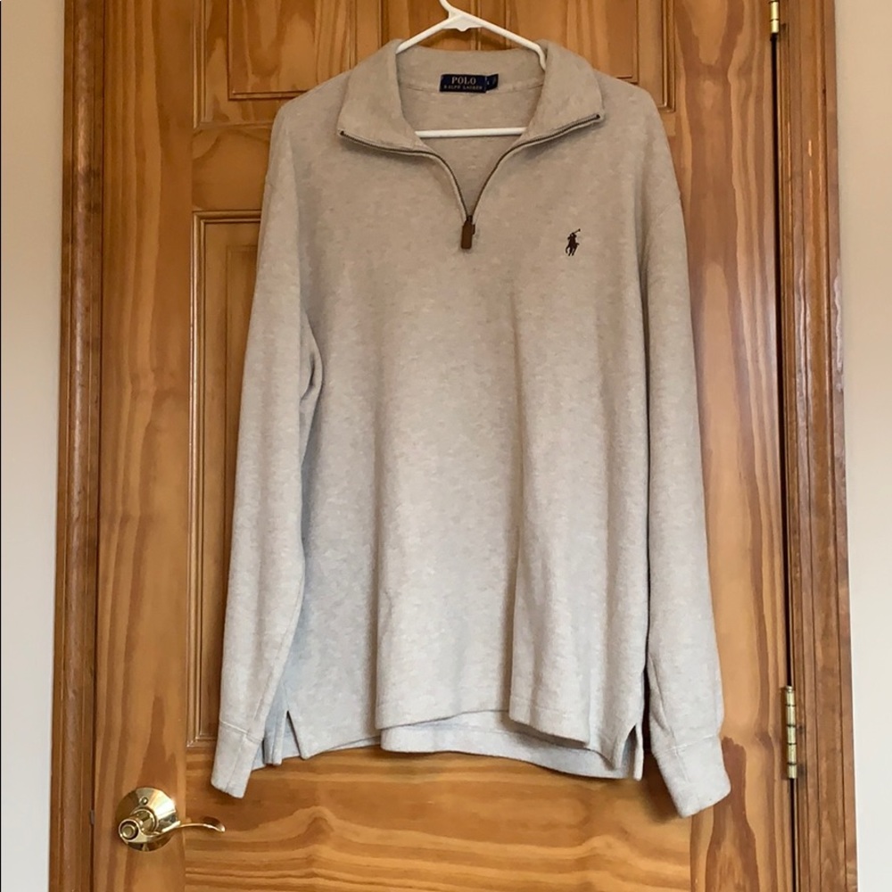 Polo quarter zip sweater